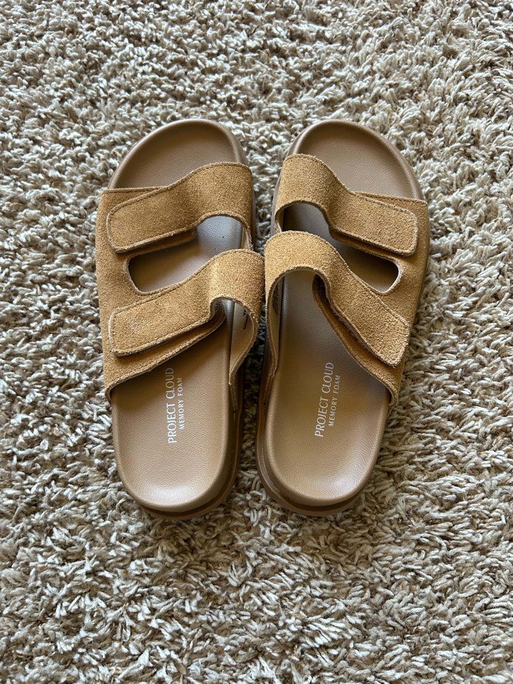 Project Cloud “Sleek” Leather Sandals